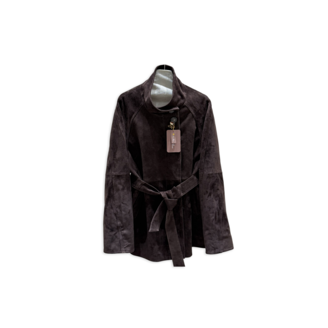 L0r0 P1ana suede tunic jacket